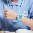 thumbnail image 3 of Digital Watch Womens Sport Waterproof White Wrist Watches for Women with Alarm Stopwatch Hourly Chime LED Display 12H/24H Calendar, 3 of 8