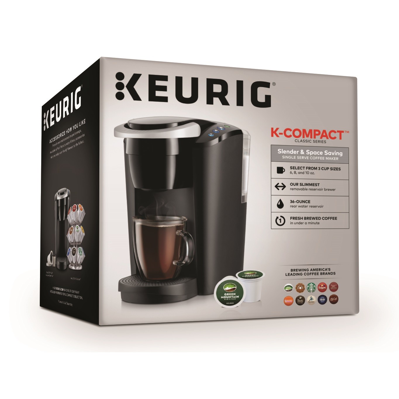Keurig K-Compact Single-Serve K-Cup Pod Coffee Maker, Black - image 11 of 11