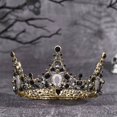 thumbnail image 4 of Tiara de corona vintage para boda, diadema de princesa, estilo barroco, para mujer, para baile de graduación, 4 of 4