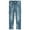 Blue-2613, variant on KIDSCOOL SPACE Boys Jeans,Big Kid Elastic Band Inside Ripped Denim Pants,Light Blue,10-11 Years