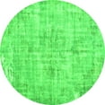 thumbnail image 1 of Ahgly Company Indoor Round Persian Green Traditional Area Rugs, 4' Round, 1 of 1