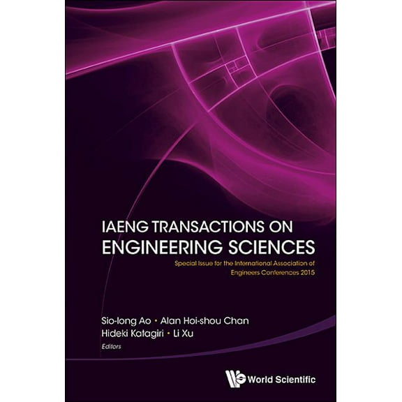 Iaeng Transaction...2015, (Hardcover)