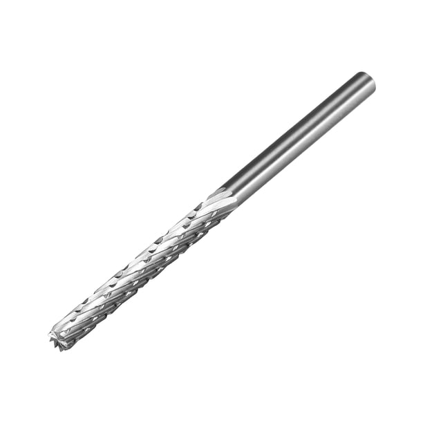 Fresas Rotativas HSS 3mm x 27mm Cabeza con Vástago de 1/8" (3mm) para Carpintería DIY