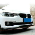 thumbnail image 4 of NINTE Front Bumper Lip for 2013-2018 BMW F30 Base Gloss Black ABS 3 PCS, 4 of 11