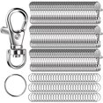 thumbnail image 1 of Kit de fabricación de llaveros LEOBRO, 240 unidades, ganchos giratorios de metal, 1 of 9