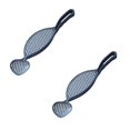 thumbnail image 1 of Oleegame 2PC Shower Soap Dish With Hook Pot Strainer Pot Strainer Strainer Spaghetti Strainer With Handle Pot Strainer With Recessed Handle For Different Size Pots Gray, 1 of 9