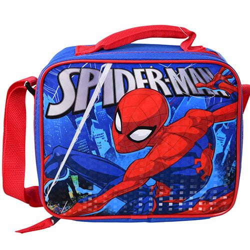 Spiderman Lunch Bag with Strap