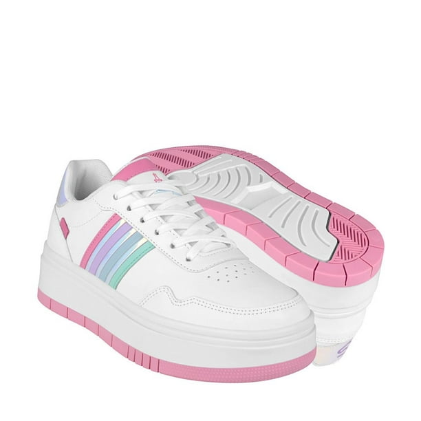 TENIS CASUALES DAMA CLASBEN AYLIN SIMIPIEL BLANCO