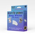 thumbnail image 1 of Protectores para uñas de perro Purrdy Paws talla extragrande blancos, paquete de 20, 1 of 6