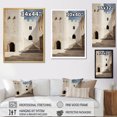 thumbnail image 4 of Designart "Castles Minimalist V" Cityscapes Floater Framed Canvas Print, 4 of 7