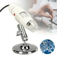 thumbnail image 1 of Handheld Microscope, Digital Microscope 100-240V HD Resolution 25x To 400x Analog AV Output Professional CMOS Sensor  for TV for PC Phone Repair US Plug, 1 of 7