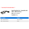 thumbnail image 2 of Spark Plug Wire Set - Compatible with 2000 - 2004 Ford Focus 2001 2002 2003, 2 of 2