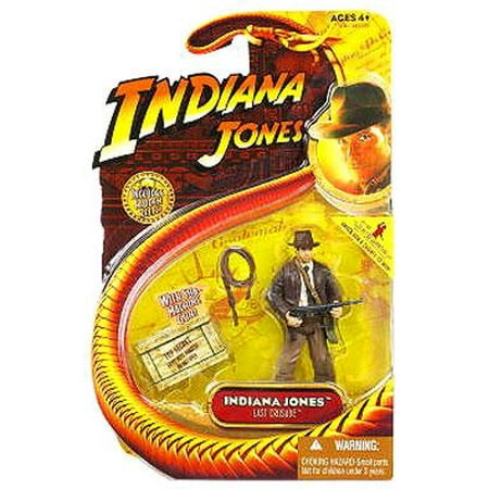 Indiana Jones Last Crusade with SubMachine Gun (2008) Hasbro 3.75 Inch Figure