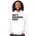 thumbnail image 3 of Best Husband Ever Trophy Hubby Gift Men's Big & Tall Graphic Hoodie Brisco Brands 3X, 3 of 5