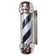 thumbnail image 2 of Luz de poste de barbero Baoblaze Lámpara de cilindro exterior acrílico impermeable, 2 of 7