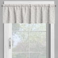 thumbnail image 4 of Ambesonne Floral Valance & Curtain, Pastel Basic Flowers Scene, 55"x24", Pale Mauve and White, 4 of 7
