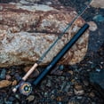 thumbnail image 5 of 8Fans Fly Fishing Rod with Tube, 4-Sections,Fast Action Fly Rod with Pacbay Titanium-Coated Snake Guides,AAAA Pure Cork Handle,4-8w, 5 of 5