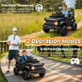 thumbnail image 3 of iYofe Ford Bronco Raptor Electric Ride on Toy Car for Toddler Kids, 12V Battery Powered Ride on Cars w/Remote Control, Bluetooth & Lights, Black, 3 of 7