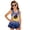 Cat Star, variant on FOR U DESIGNS Girls' Sleeveless One-Piece Swimsuit Sleeveless Bathing Suit Swimwear Skirted Bathing Suit for 3-13 Years, Cat Star