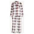 thumbnail image 3 of Joyspun Women's Velour Knit Pajama Set, 2-Piece, Sizes S to 5X, 3 of 3