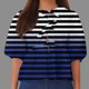 thumbnail image 5 of Camisetas de Manga Corta para las Mujeres Lanterna Manga Corbata Plisado Cuello Redondo, Casual Recortado Camiseta Top para Gimnasio Y Diario, 5 of 5