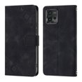 thumbnail image 2 of Compatible with Motorola Moto G72 Classic Embossed PU Leather Case with Card Holder Shockproof Cover, 2 of 5