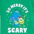 thumbnail image 3 of Monsters Inc - So Merry Its Scary - Toddler And Youth Short Sleeve Graphic T-Shirt, 3 of 5