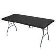 thumbnail image 7 of Joernso Outdoor Picnic Table Cloth with Elastic Edge Windproof Wear Resistant Waterproof Camping Washable Patio Table Cover Protector, 7 of 7