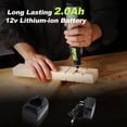 thumbnail image 4 of Herramienta rotativa WORKPRO 12 V inalámbrica con 114 accesorios, 4 of 7