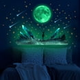 thumbnail image 3 of RV Papel tapiz luminoso con forma de estrella y meteorito para dormitorio, adhesivo decorativo autoadhesivo para pared, pasta luminosa, para dormitorio y sala de estar Sailing Electrónica, 3 of 4