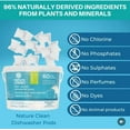 thumbnail image 2 of Nature Clean Automatic Dishwashing Pacs 60ct, 2 of 7