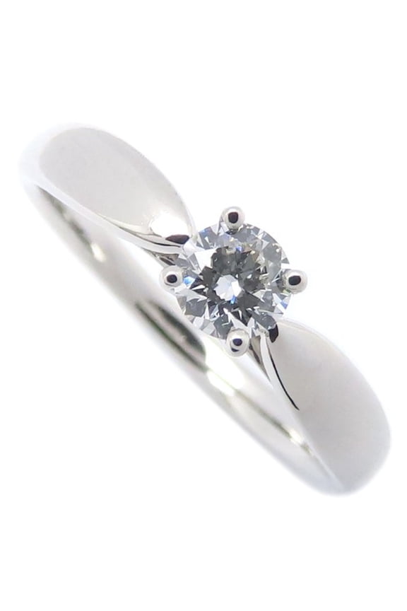 Pre-Owned TIFFANY&Co. Tiffany Harmony Ring, Single Diamond 0.20ct F.VS1.3 Excellent, Pt950,...