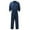 za-Dark Blue, variant on Hvyesh Mens Coveralls Baggy Mechanic Overall for Men Baggy Zipper Buttons-Front Jumpsuit Solid Work Long Pants Trousers Rompers Casual One Piece Jumpers