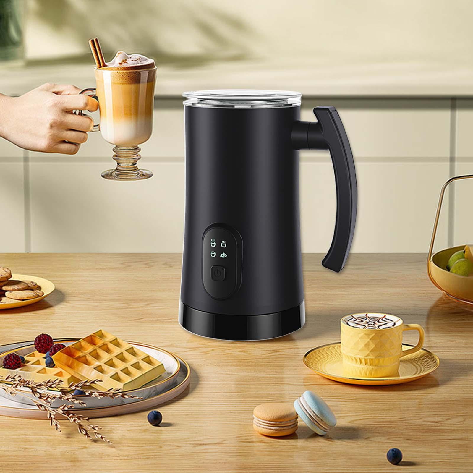 Electric Milk Frother and Steamer, 9 Functions for Milk Foam Hot and Cold,  Hot Chocolate Maker, Milk Warmer for Coffee Latte Cappuccino Macchiato