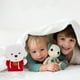 thumbnail image 4 of Ropa para muñecas, ropa para muñecas pequeñas, sudadera con capucha de oso de peluche, ropa bonita de oso, 2 uds., 4 of 5
