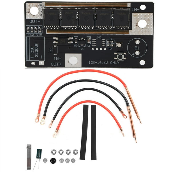 Soldador por puntos PCB, placa de circuito impreso, bricolaje, portátil para almacenamiento de energía de batería, kit de soldadura de 12 V