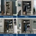 thumbnail image 5 of Sauder Select Engineered Wood Storage Cabinet in Silver Sycamore, 5 of 13