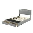thumbnail image 4 of Home Design Bakersfield Storage Bed Grey - Queen, 4 of 5
