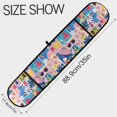 thumbnail image 3 of Dailycode Double Sided Oven Mitt with Loop Heat Resistant Kitchen Long Potholders 7" x 35" Summer Pictures, 3 of 6