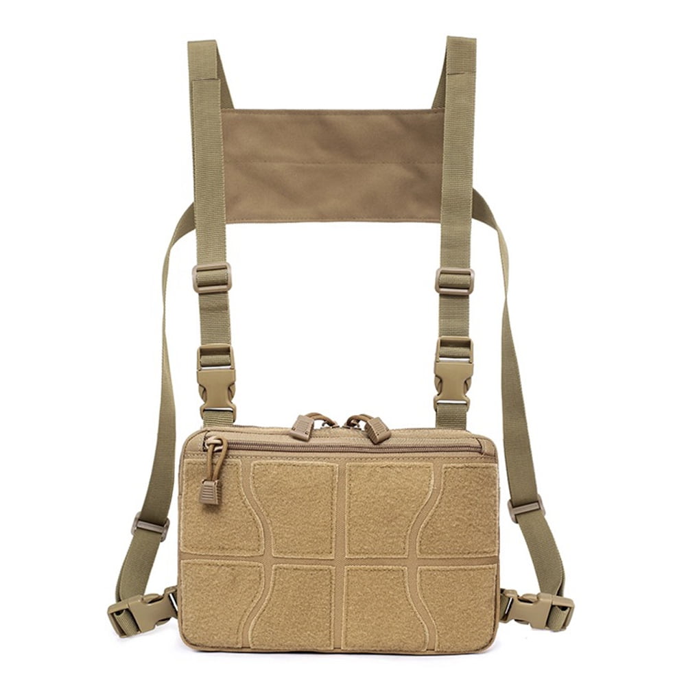 Chest Kit Pack Vest Bag Front Pouch Outdoors Carry Pouch For Hiking