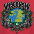 thumbnail image 3 of CafePress - Wisconsin Green Pride Dark T Shirt - Men's Classic Graphic Cotton T-Shirt, 3 of 4