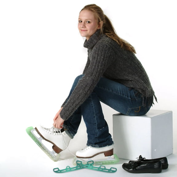 HONMEET 1 Set Conversion Tool for Ice Skate Maintenance in Stainless Steel for Recreational Ice Skating and Hockey