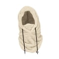 thumbnail image 2 of lionlar Ski Adjustable Drawstring Cap Balaclava Hat for Motorbike Hiking Riding Beige, 2 of 9