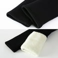 thumbnail image 5 of comerut Women Winter Warm Pants Thick Plush Liner Leggings High Waist Skinny Trousers, 5 of 7