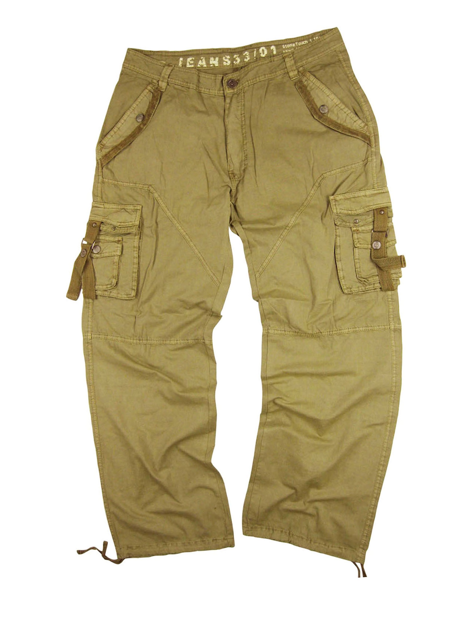 stone touch cargo pants
