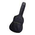 thumbnail image 2 of Bolsa de bajo de tela Oxford, funda de instrumento con relleno grueso, impermeable, mochila de 40/41 pulgadas para instrumento de guitarra clásica,, 2 of 7