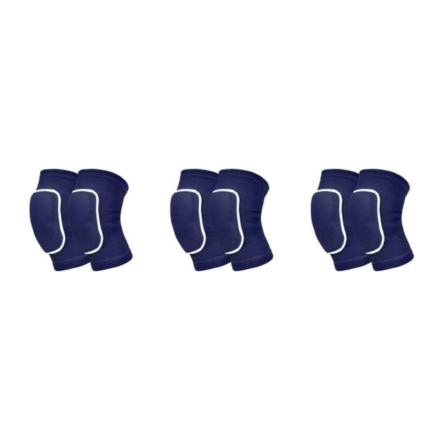 Yuarrent Rodilleras de algodón que absorben el sudor para deportes y voleibol, rodilleras deportivas para niños, disfraz de esponja azul como Type1 NO1