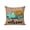 Brown, variant on 1 Pack Outdoor Throw Pillow, Country Sunflowers Waterproof Pillow with Insert Included, Welcome Rustic Truck Floral Farm Wooden Decorative Accent Cushion Sofa Pillows for Patio Porch, 16 x 16 In