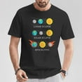 thumbnail image 2 of Solar Eclipse 2024 Solar Eclipse Explanation Astronomy T-Shirt, Educational Celestial Event Graphic Tee, April 8 Path of Totality Science Shirt for Teachers, Students, and Space, 2 of 3