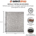 thumbnail image 2 of Papel Tapiz Azulejo Mármol Rollo Vinil Adhesivo 10m X 60cm Gris Fuerte con Blanco Piedra, 2 of 4